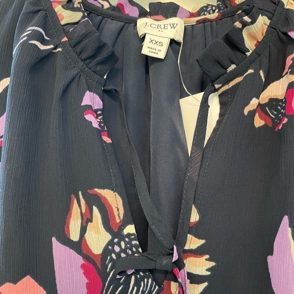 J crew chiffon dress - Picture 6 of 6